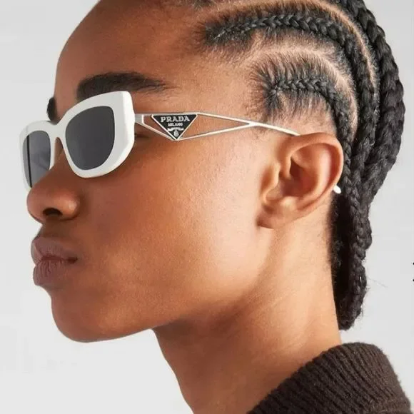 Prada | Accessories | Prada Pr4ys1425s Sunglasses Talc Dark  display picture 2